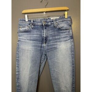 AG Adriano Goldschmied AG-Ed Mari Jeans Womens 30R Blue High Rise Straight Denim